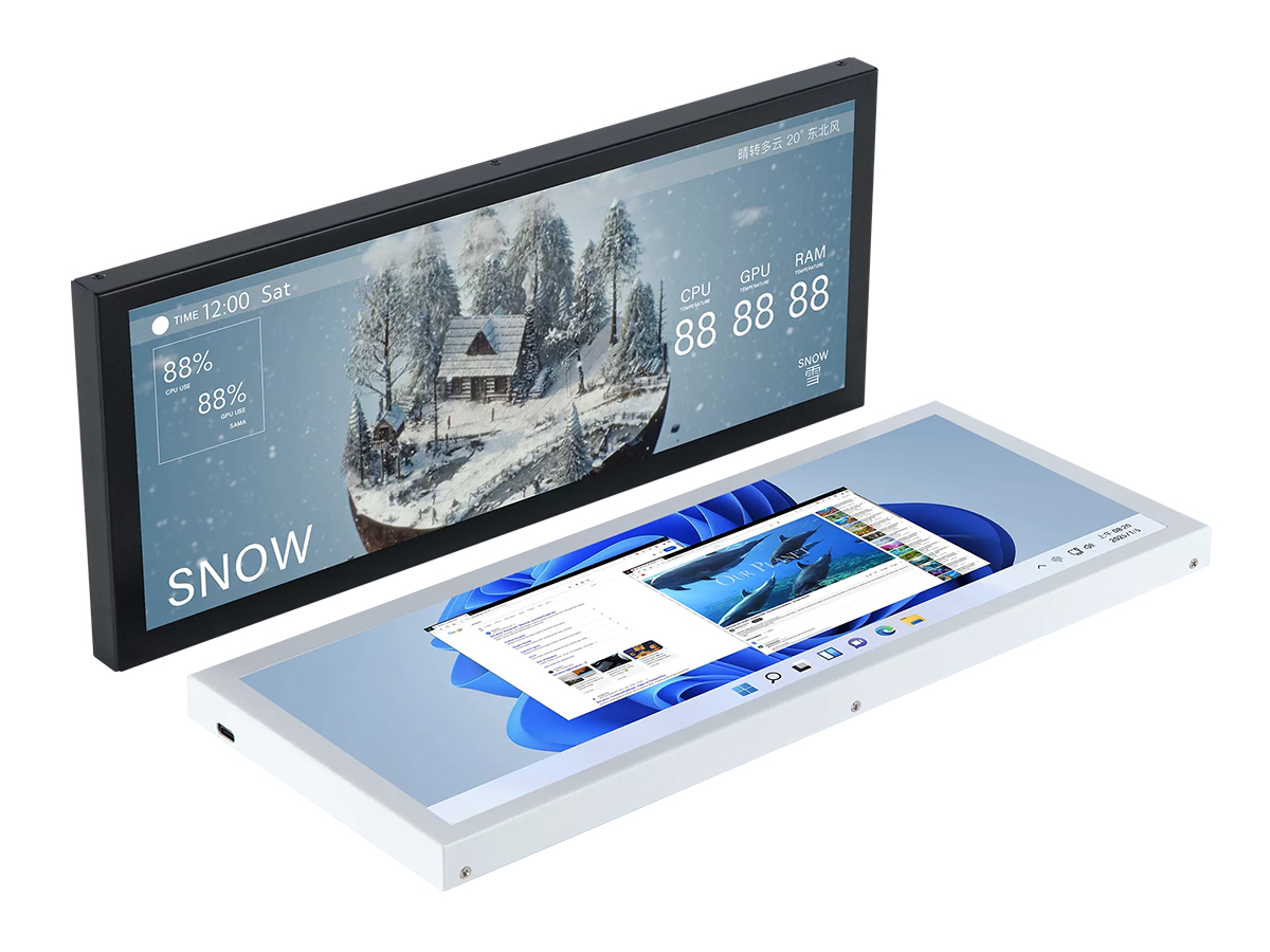 Turzx 12.3 Inch Second & Sensor Screen