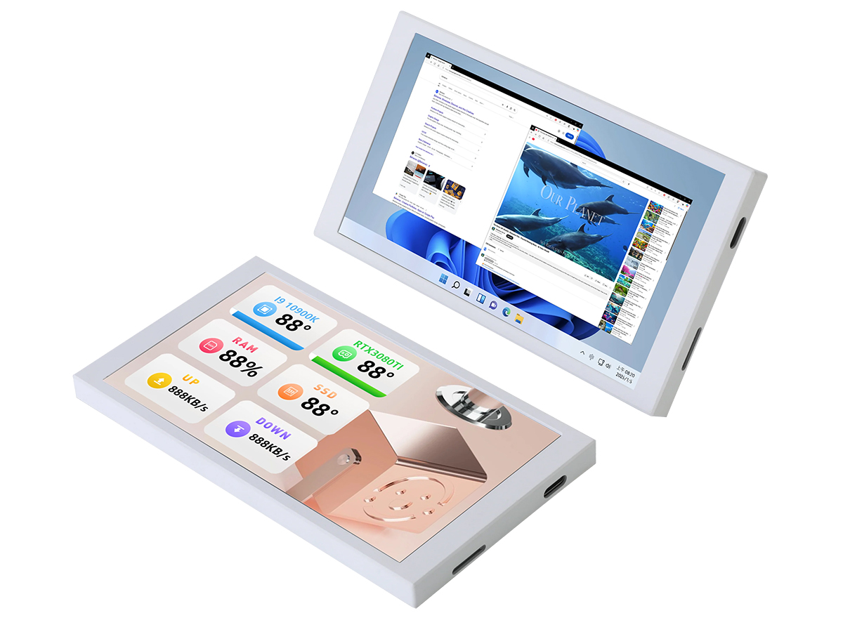 Turzx 5.2 Inch Second & Sensor Screen