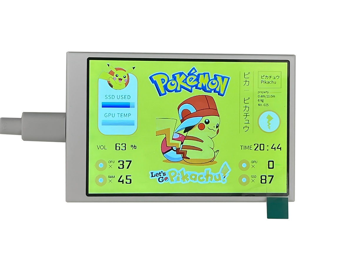 TURZX 3.5 Inch Sensor Display